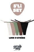 Love V-String - 5'li Set