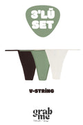V-string - 3'lü Set